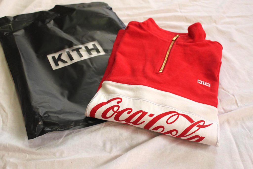 レビュー】KITH x Coca-Cola HALF ZIP RUGBY （キス x コカコーラ 