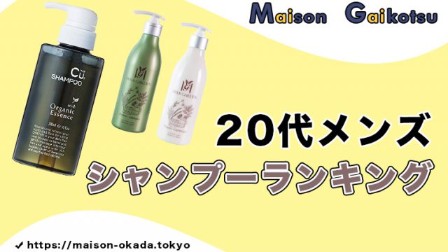 代メンズへ贈る おすすめのシャンプーランキングベスト５ ヘアケアは若いうちからする