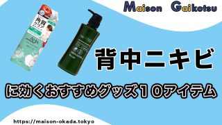 ニキビ跡が気になる メンズにおすすめの化粧水ベスト9 ランキング 清潔感 Maison Gaikotsu
