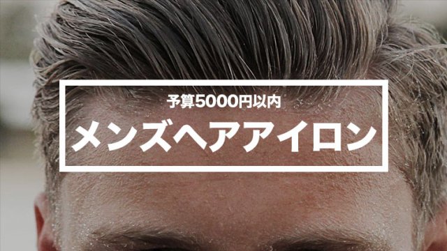 予算5000円 メンズヘアアイロンでコスパ の6選をご紹介 最初の１本はコレ Maison Gaikotsu